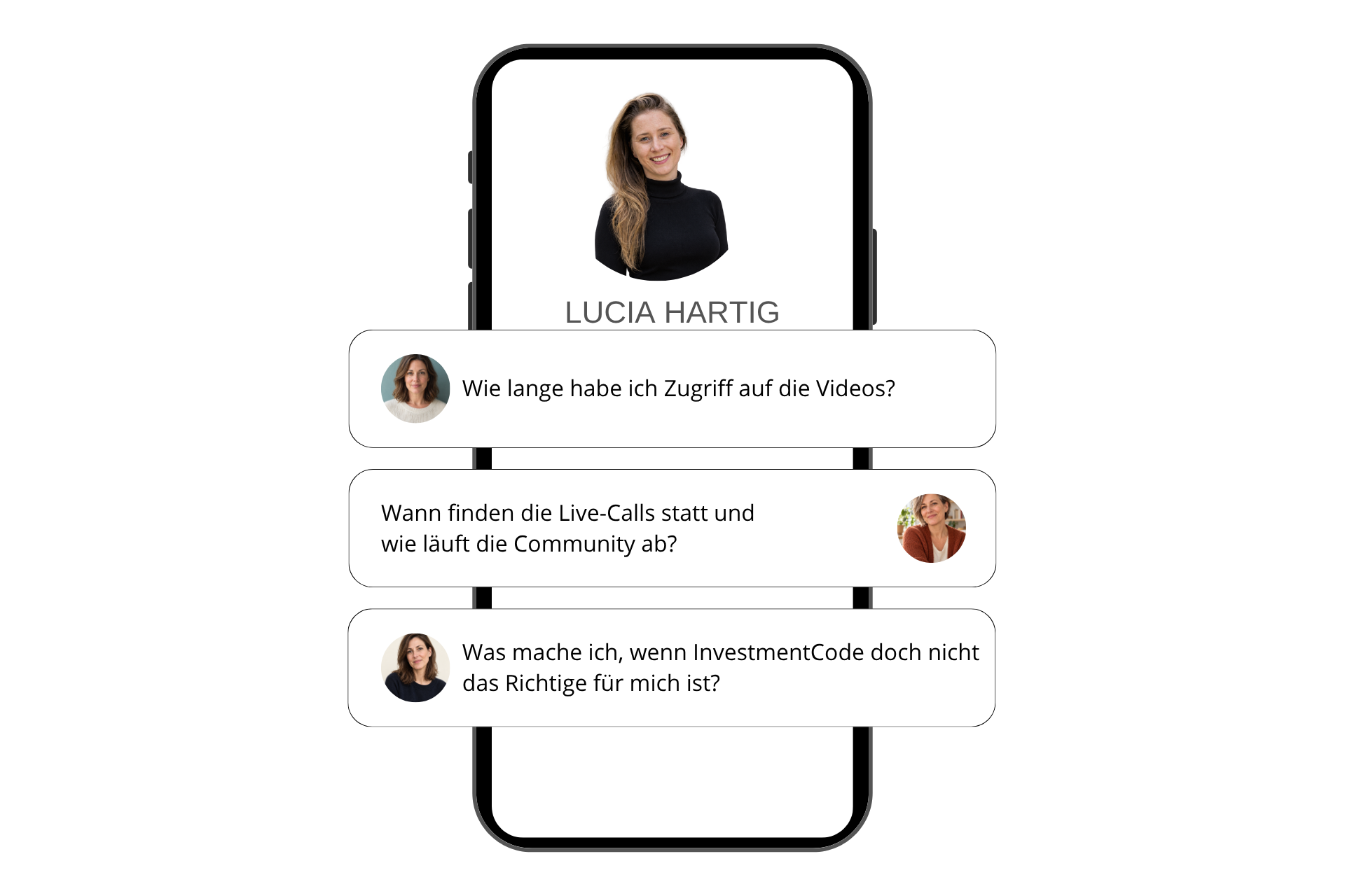lucia qna waitlist transparent